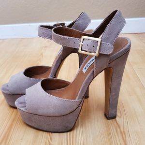 Steve Madden Platform Heels.